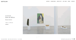 Desktop Screenshot of bortolamigallery.com